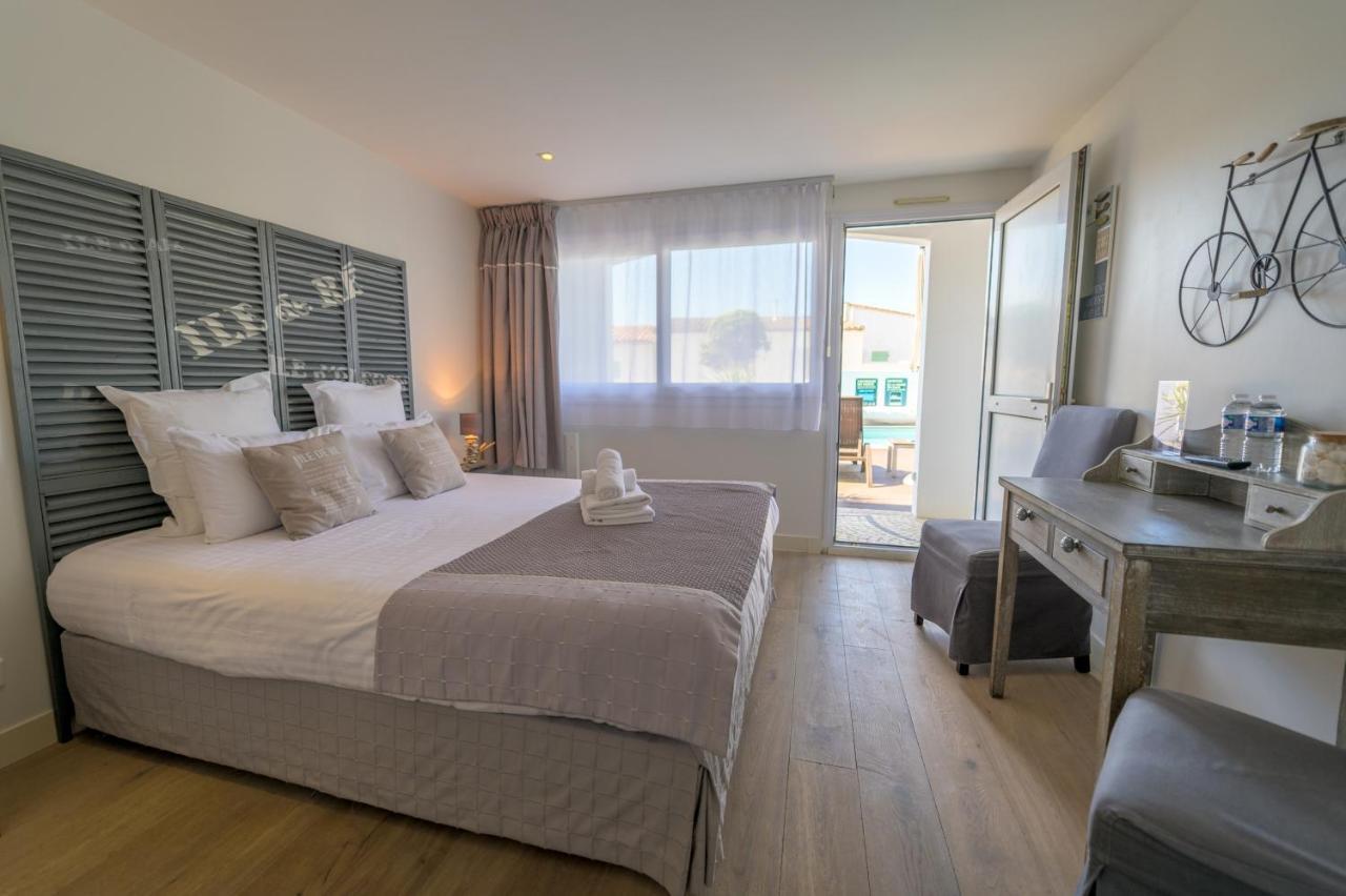 Hotel Le Peu Breton Сент-Марі-де-Ре Екстер'єр фото