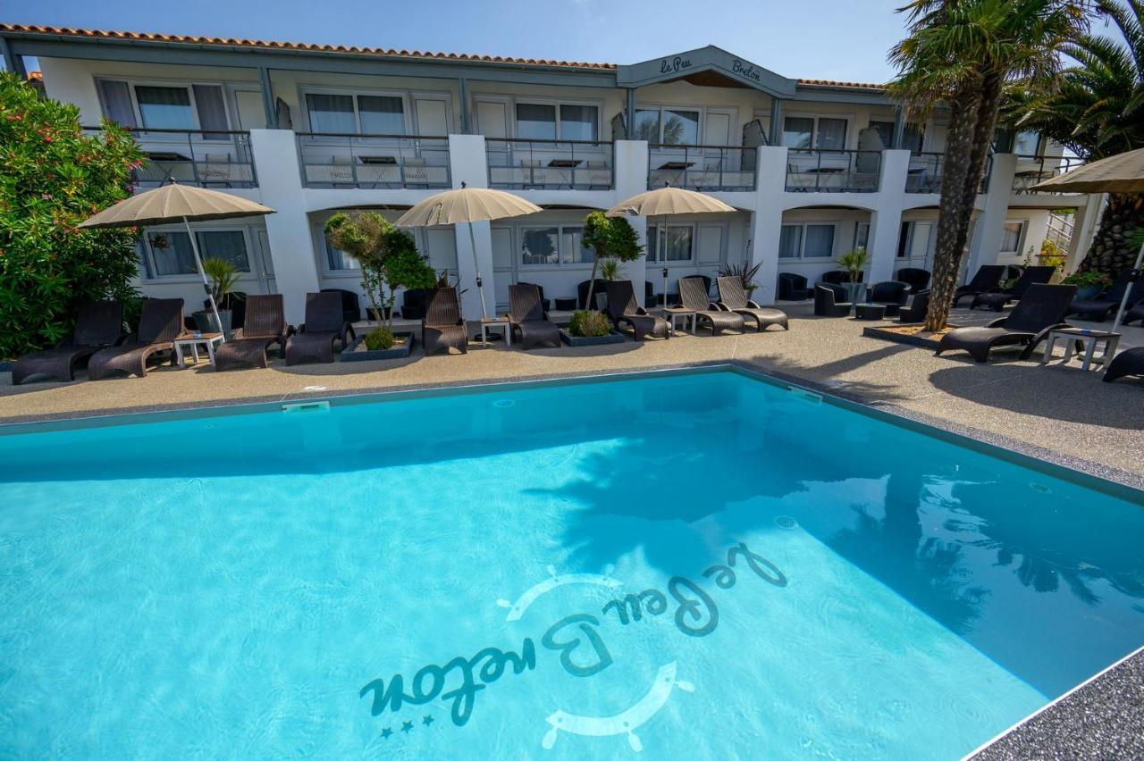 Hotel Le Peu Breton Сент-Марі-де-Ре Екстер'єр фото